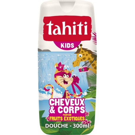 Tahiti Gel douche Kids parfum fruits exotiques 300ml