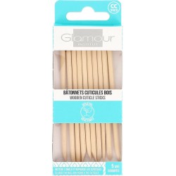 Gi 202 Glamour Institut Accessoire manucure Bâtonnets cuticules bois