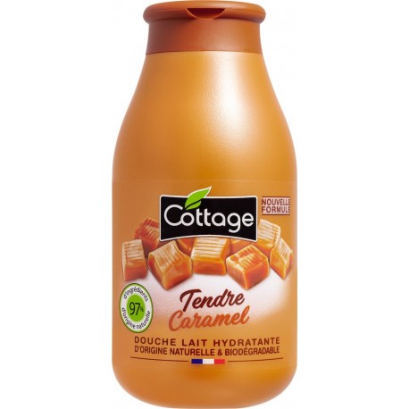 Cottage Crème de douche Lait parfum Tendre Caramel 250ml