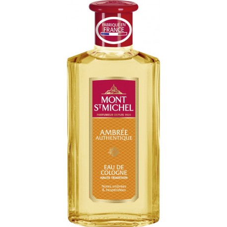 Mont St Michel Eau de Cologne ambrée authentique 250ml