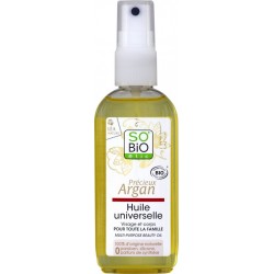 Lea Nature Huile visage et corps Universelle Précieux Argan So'Bio flacon 100ml