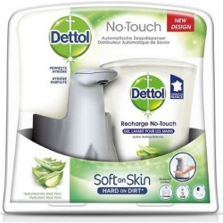 Dettol Distributeur automatique savon liquide pour les mains aloe vera