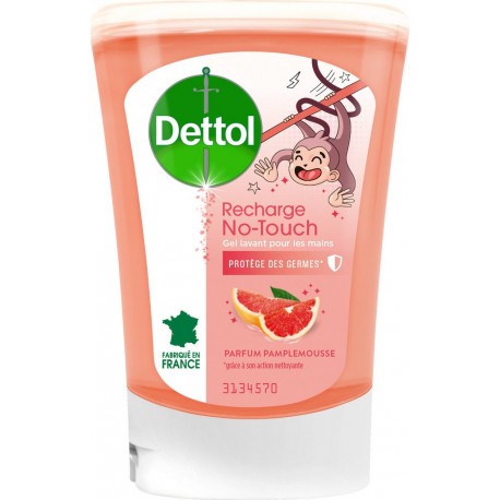 Dettol Savon liquide pamplemousse recharge 250ml