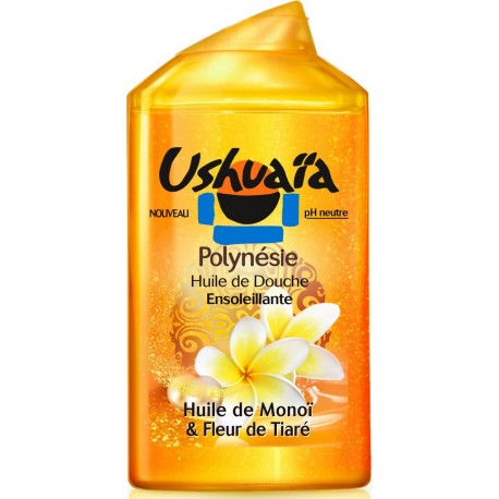 Ushuaia Gel douche Polynésie Monoï et fleur de Tiaré 300ml