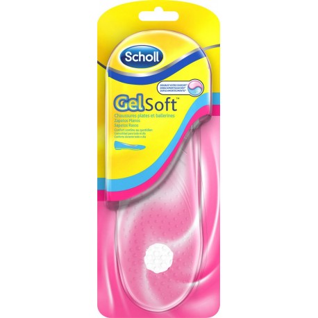 Scholl Semelles Gel Soft chaussures plates et ballerines paire