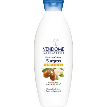 Vendome Gel douche crème surgras beurre de karité 750ml