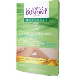 Laurence Dumont Bande de cire froide jambes et corps argan et aloe vera