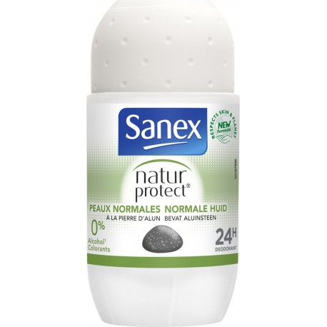 Sanex Déodorant peaux normales roll-on 50ml