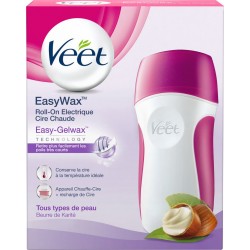 VEET Roll-on électrique Easy Wax l'appareil et sa recharge