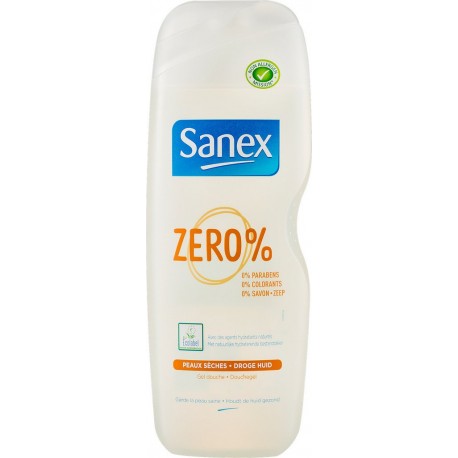 Sanex Gel douche peaux sèches Zéro 0% 750ml