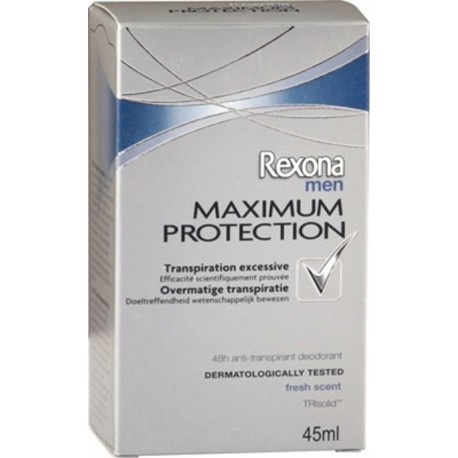 Rexona Déodorant 48h Maximum Protection, transpiration excessive