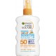 Spf50 Ambre Solaire Garnier Spray solaire enfant sensitive expert + SPF50+ AMBRE SOLAIRE GARNIER