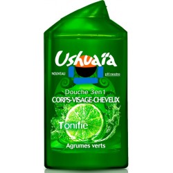 Ushuaia Gel douche 3en1 Corps-Visage-Cheveux Agru 300ml