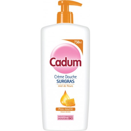 Cadum Crème de douche miel et amande douce Bio