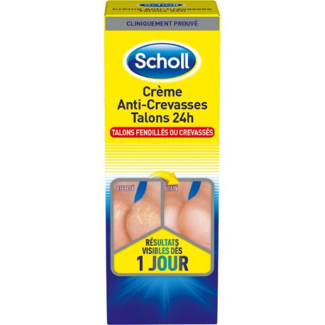 24h Scholl Crème anti-crevasses talon