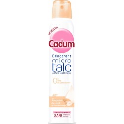 Cadum Déodorant Bio Micro talc, douceur de Lait d'Amande douce spray 200ml