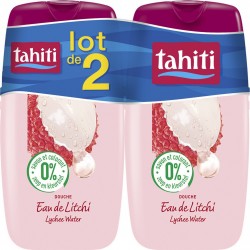 Tahiti Gel douche Eau de Litchi Paradis x2