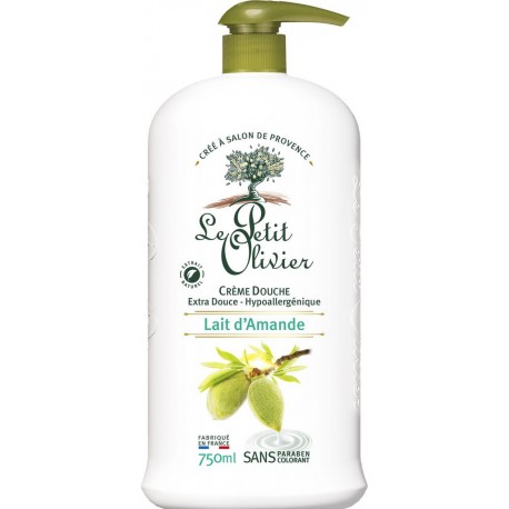 Le Petit Olivier Crème douche extra douce lait d'amande