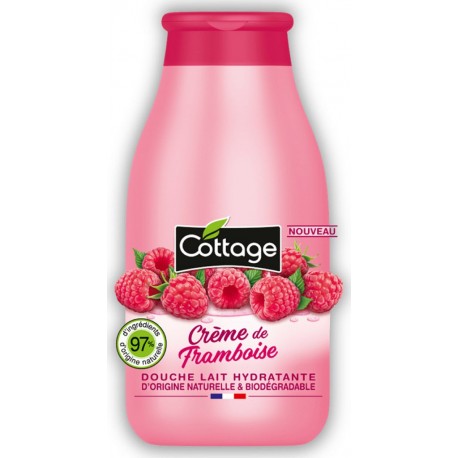 Cottage Gel douche framboise flacon 250ml