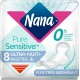 NANA Serviette hygiénique nuit x8 paquet 8 serviettes - 68g