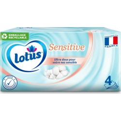 Lotus Mouchoirs Sensitive boîte 80