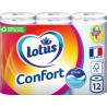 Lotus Confort Papier Toilette Aquatube Blanc x12 rouleaux