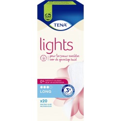 Lights By Tena Protège-slips longs x20 boîte 20