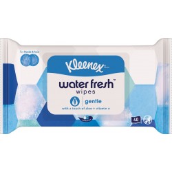 Kleenex Lingette water fresh gentle paquet 40