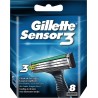 Gillette Lames de rasoir Sensor3