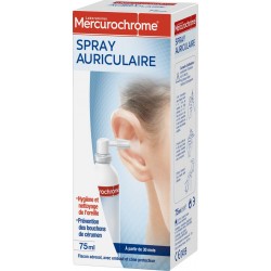 Mercurochrome Traitement auriculaire spray 75ml