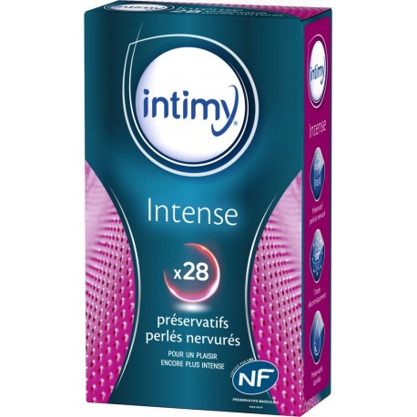 Intimy Préservatifs intense boîte 28