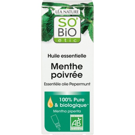 So Bio Etic Huile essentielle menthe poivrée bio SO'BIO ETIC