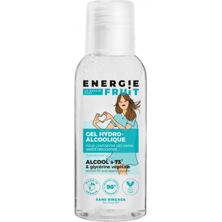 Energie Fruit Gel désinfectant mains 75ml