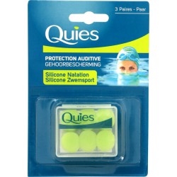 Quies Protection auditive silicone natation