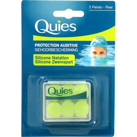 Quies Protection auditive silicone natation