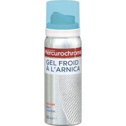 Mercurochrome Gel froid à l'arnica bombe 50ml