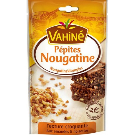 Vahiné Pépites Nougatine Texture Croquante aux Amandes & Noisettes 90g (lot de 3)