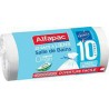 Alfapac Sacs poubelle pour la salle de bain avec liens le rouleau de 25 sacs de 10l