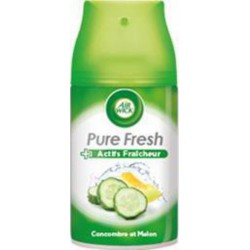 Air Wick Pure Fresh - Recharge désodorisant Concombre et Melon la recharge de 250ml