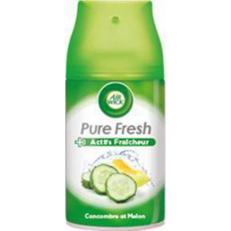 Air Wick Pure Fresh - Recharge désodorisant Concombre et Melon la recharge de 250ml