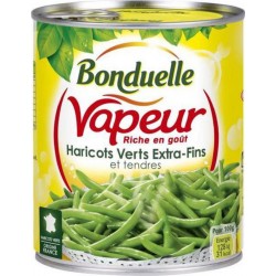Bonduelle Haricots Verts Extra Fins Vapeur 590g (lot de 5)
