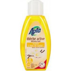 Apta Désodorisant mèche active 2 en 1 vanille et bois de santal le flacon de 375ml