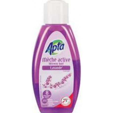 Apta Désodorisant mèche active 2 en 1 lavande le flacon de 375ml