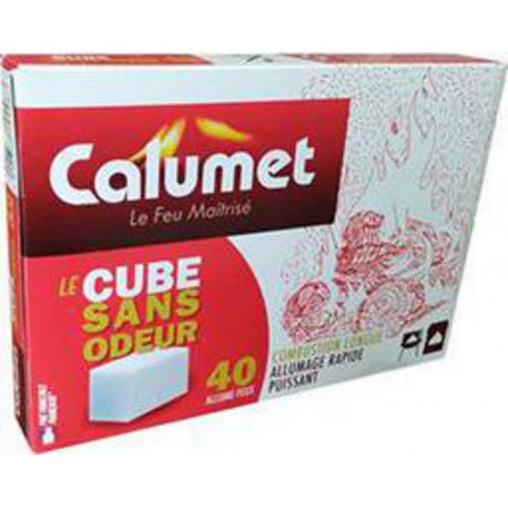 CALUMET CUBES ALLUM FEU X40