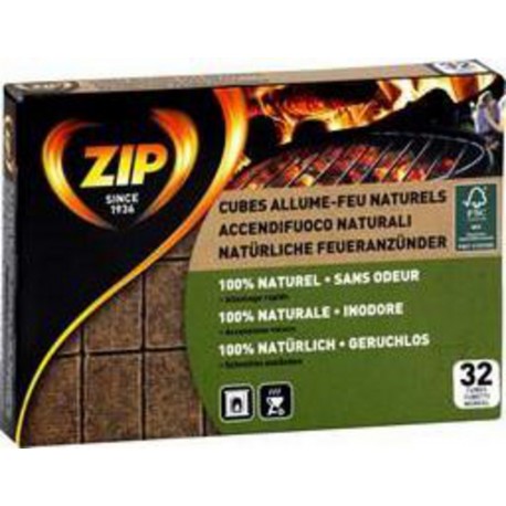 ZIP NATUREL BLOC X32CUBES