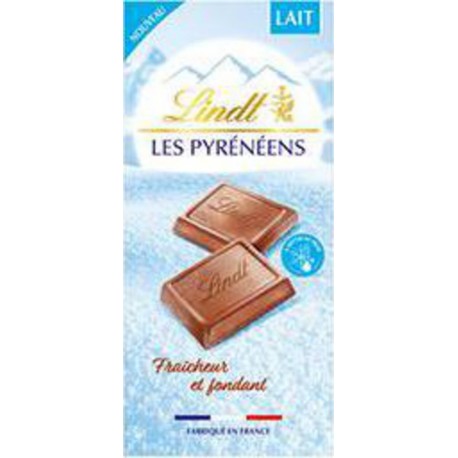 LINDT TAB.PYRENEENS LAIT 150G