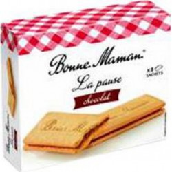 Bonne Maman Biscuits La Pause chocolat au lait x8 200g