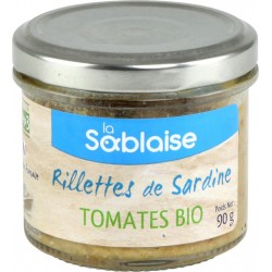 La Sablaise Rillettes bio sardine tomates