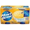 Mont Blanc Crème Dessert Vanille 125g 4 pots (lot de 3)
