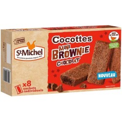 St Michel Mini Brownie Chocolat x8 240g (lot de 9)